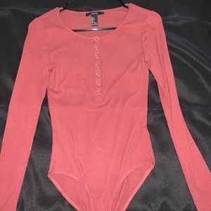 Long sleeve body suit